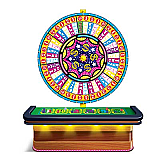 Wheel Of Fortune Casino Prop 4' 6" x 5' 3"