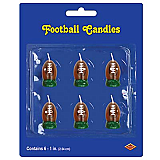 Football Candles 1�"