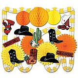 Western Decorating Kit - 21 Pcs