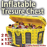 Inflatable Pirates Treasure Chest Prop