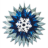 Snowflake Fan-Burst 15" 