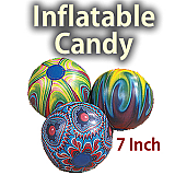 Inflatable 7" Candy Props