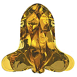 Metallic Bell 12" Gold