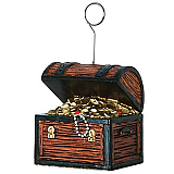 Treasure Chest Photo/Balloon Holder 6 Ozs