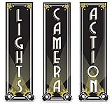 Lights, Camera, Action Cutouts 20"