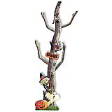 Jointed Haunted Tree 6' Cardboard Cutout Prop