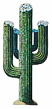 Jointed Cactus 4' 3" cardboard cutout prop
