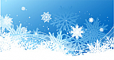Backdrop - SnowFlake Design