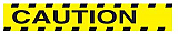 Caution Party Tape 3" x 20'