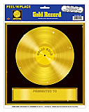 Gold Record Peel 'N Place 12" x 15" Sheet