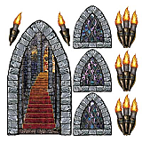 Stairway, Window & Torch Props 18"-60"