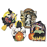Pkgd Halloween Cutouts 16"