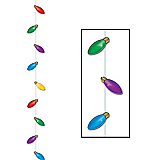 Christmas Light Bulb Stringer 6' 6"