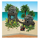 Pirate Hideaway Prop 5' 6" x 5' 1�" Scene Setter