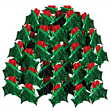 Holly & Berry Cascade 24"