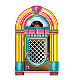 Jukebox Cutout 3' Prop