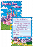 Princess Party Invitations 4" x 5�"