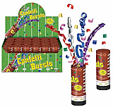 Football Confetti Bursts
