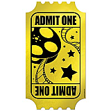 Foil Golden Ticket 15"