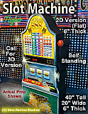 Vegas Casino Slot Machine Foam Prop - 2D