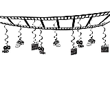Movie Set Ceiling D�cor 12" x 12'