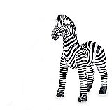 Inflatable Zebra