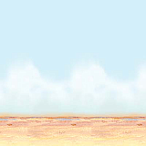 Desert Sky & Sand Backdrop 4' x 30'