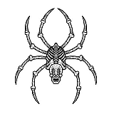 Jointed Spider Bones