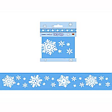 Snowflake Party Tape 3" x 20'