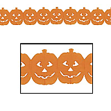 Jack-O-Lantern Garland 5" x 12'