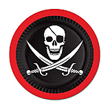 Pirate Plates 9"