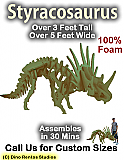 Styracosaurus Dinosaur Foam Prop - Basic Edition