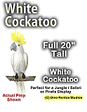 20" White CockatooProp - 3D
