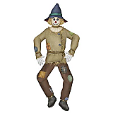 Jointed Scarecrow 5' Cardboard Cutout Prop
