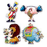 Circus Cutouts 14"