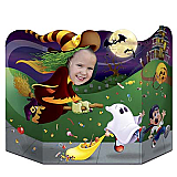 Witch Photo Prop 3' 1" x 25" Photo Face Prop