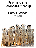 Meerkats Cardboard Cutout Standup Prop
