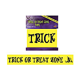 Trick Or Treat Zone Party Tape 3" x 20'