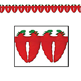 Chili Pepper Garland 5�" x 12'