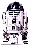 R2-D2 Cardboard Cutotu Standup Prop