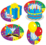 Happy Birthday Cutouts 12"