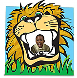 Lion Photo Stand In