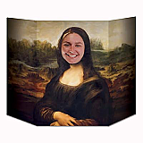 Masterpiece Smile Photo Prop 3' 1" x 25"