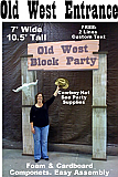   Old West Entrance Theme Kit 