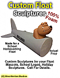 Custom Made Float Sculptures Props