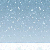 Winter Sky Backdrop 4' x 30' Vinyl 