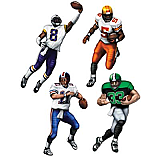 Football Cutouts 20"
