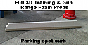 Life Size- Parking Spot Curb foam prop sculpture