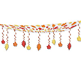 Fall Leaf Ceiling D�cor 12" x 12'