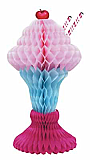 Tissue Ice Cream Sundae 14" Prop